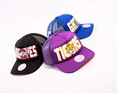 Kšiltovka Mitchell & Ness NCAA Billboard Trucker Snapback Louisiana State University Purple