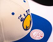 Kšiltovka Mitchell & Ness NBA Sail 2 Tone Snapback Hwc San Francisco Warriors Off White