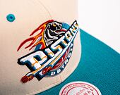 Kšiltovka Mitchell & Ness NBA Sail 2 Tone Snapback Hwc Detroit Pistons Off White