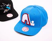 Kšiltovka Mitchell & Ness NHL Team Ground 2.0 Pro Snapback Quebec Nordiques Blue