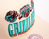 Kšiltovka Mitchell & Ness NBA Reframe Retro Snapback Hwc Vancouver Grizzlies Off White