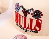 Kšiltovka Mitchell & Ness NBA Reframe Retro Snapback Hwc Chicago Bulls Off White