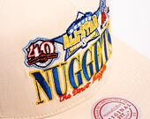Kšiltovka Mitchell & Ness NBA Reframe Retro Snapback Hwc Denver Nuggets Off White