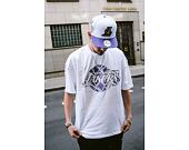 Triko New Era NBA Infill Logo Oversized Tee Los Angeles Lakers White / True Purple