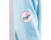Mikina New Era MLB Heritage Crew Los Angeles Dodgers Pastel Blue / White