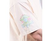 Triko New Era MLB Pastel Oversized Tee Chicago Cubs Off White / Pastel Blue