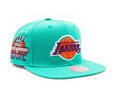 Kšiltovka Mitchell & Ness NBA Desert Green Snapback Los Angeles Lakers Teal