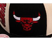 Kšiltovka Mitchell & Ness NBA Pop Panel Snapback Chicago Bulls Off White / Black