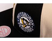 Kšiltovka Mitchell & Ness NHL Pop Panel Snapback Pittsburgh Penguins Off White