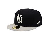 Kšiltovka New Era 59FIFTY MLB Side Patch New York Yankees Navy / Grey