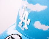 Kšiltovka New Era 9FORTY A-Frame Trucker MLB Cloud All Over Print Trucker Los Angeles Dodgers Pastel