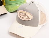 Kšiltovka Von Dutch Trucker Boston Grey/White