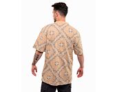 Triko Karl Kani Small Signature Paisley Tee sand/black/white
