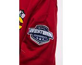 Mikina Mitchell & Ness NHL City Collection Fleece Hoody Blackhawks Scarlet