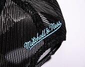 Kšiltovka Mitchell & Ness Nhl Gold Leaf Trucker Kraken Black