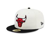 Kšiltovka New Era 59FIFTY NBA Championships Chicago Bulls White / Black