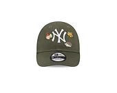Dětská Kšiltovka New Era 9FORTY Kids MLB Outdoor New York Yankees New Olive / White