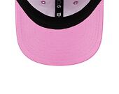 Dětská Kšiltovka New Era 9FORTY Kids MLB League Essential New York Yankees Wild Rose / White