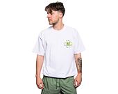 Triko HUF Galactic Motto T-Shirt ts02012-white