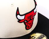 Kšiltovka New Era 59FIFTY NBA Championships Chicago Bulls White / Black