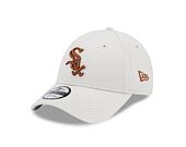 Kšiltovka New Era 9FORTY MLB League Essential Chicago White Sox Stone / Toasted Peanut