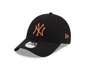 Kšiltovka New Era 9FORTY MLB League Essential New York Yankees Black / Toasted Peanut