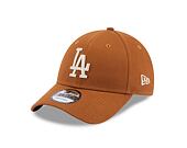 Kšiltovka New Era 9FORTY MLB League Essential Los Angeles Dodgers Toasted Peanut / Stone