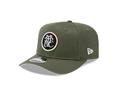 Kšiltovka New Era 9FIFTY Stretch-Snap Rubber Flock Tottenham Hotspur FC New Olive