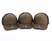 Kšiltovka State of WOW Reed Baseball Trucker Army Green Snapback