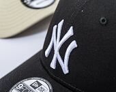Kšiltovka New Era - MLB Essential 9FORTY - NY Yankees - Black / White