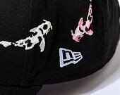 Dámská kšiltovka New Era 9FORTY Womens MLB Floral Metallic New York Yankees Black