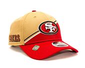 Kšiltovka New Era 9FORTY Stretch-Snap NFL Sideline 23 San Francisco 49ers Team Colors