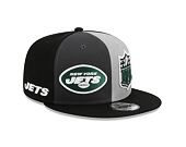 Kšiltovka New Era 9FIFTY NFL Sideline 23 New York Jets Graphite