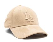 Kšiltovka New Era 9FORTY MLB Cord Los Angeles Dodgers Stone
