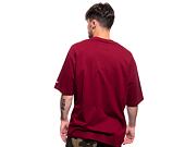 Triko New Era League Essentials Oversized Tee Detroit Tigers Cardinal / White