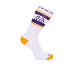Ponožky Rip N Dip Peeking Nermal Socks Purple & Gold