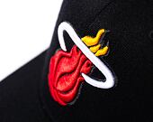 Kšiltovka Mitchell & Ness NBA Home Town Classic Red Miami Heat Black