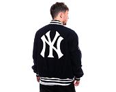 Bunda New Era MLB Patch Varsity Jacket New York Yankees Cooperstown Navy / White