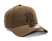 Kšiltovka New Era 9FORTY MLB Repreve Outline New York Yankees Walnut Brown / Walnut Brown