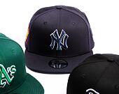 Kšiltovka New Era 9FIFTY MLB Side Patch Script New York Yankees Navy / Lichen Green