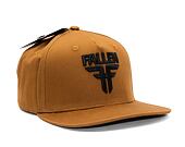 Kšiltovka Fallen Insignia Flat Golden Brown/Black