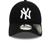 Kšiltovka New Era 9FORTY MLB Repreve League Essential New York Yankees - Black / White