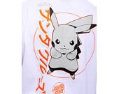 Triko Santa Cruz SC Pokemon Pikachu T-Shirt White