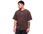 Triko Karl Kani Small Signature Washed Heavy Jersey Landscape Tee brown