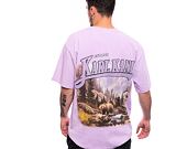 Triko Karl Kani Small Signature Washed Heavy Jersey Landscape Tee lt purple