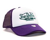 Kšiltovka Von Dutch Trucker Atlanta Foam Purple/Green