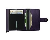 Peněženka Miniwallet Secrid Crisple Purple