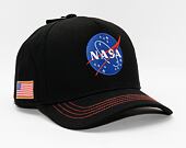 Kšiltovka Capslab NASA A-Frame Black