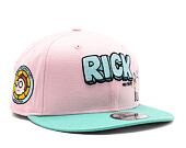 Kšiltovka New Era 9FIFTY Rick and Morty Pink