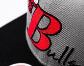 Kšiltovka Mitchell & Ness Top Letter Snapback NBA CHICAGO BULLS Grey